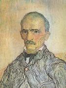 Portrait of Trabuc,an Attendant at Saint-Paul Hospital (nn04), Vincent Van Gogh
